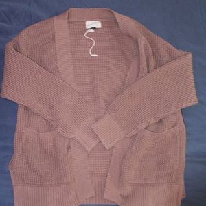 Dusty Rose Cardigan
